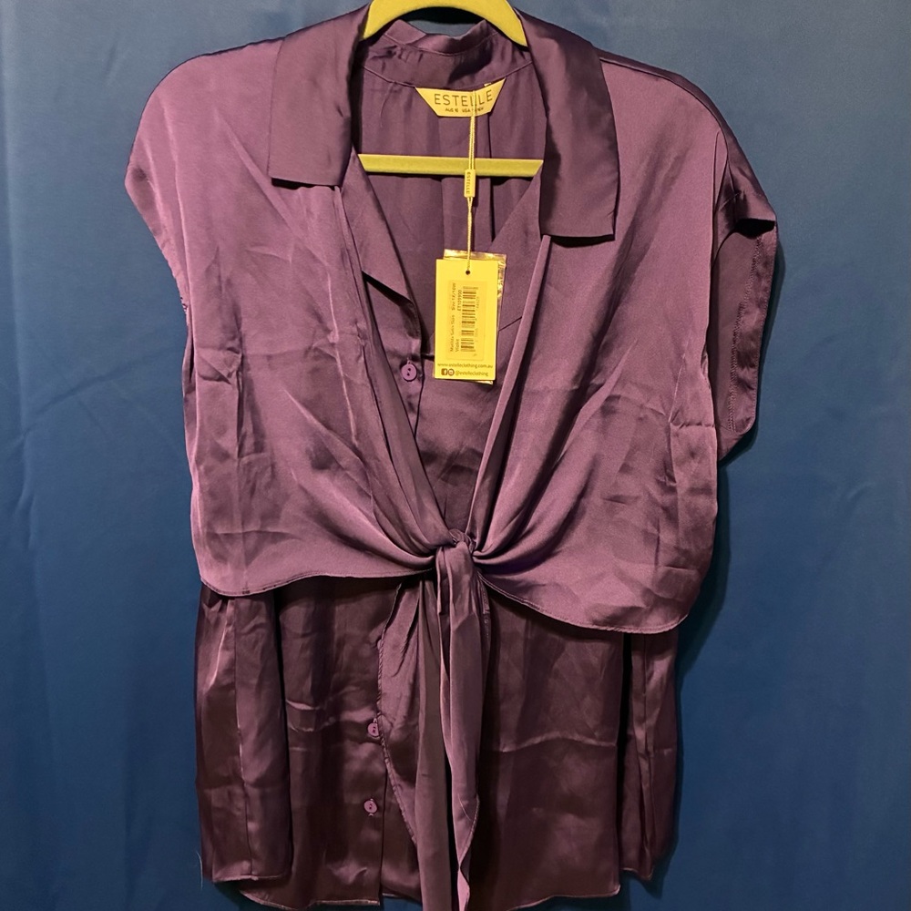 Estelle Purple Women's Top